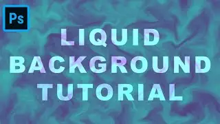 How to make a Liquid texture background in the Photoshop Ep.2 | Photoshop Tutorial