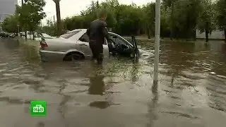 #186 3-х МЕСЯЧНАЯ норма осадков за 12 часов, СТУДИЯ ПОД ВОДОЙ +сильный ветер