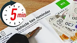 Tax Your Vehicle In 5 Mins | DVLA 🚗5️⃣