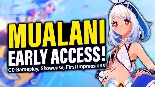 MUALANI IS IMPRESSIVE! C0 Gameplay, Showcase, First Impressions | Genshin Impact 5.0