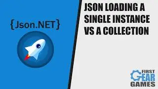 Unity - Json Loading A Single Instance Vs Collection