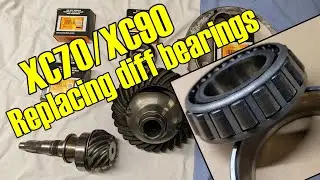 Volvo XC70/XC90 Replacing Differential Final Drive Bearings