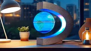 Gravity Globe: Mesmerizing Magnetic Levitation and Color Changing LEDs!