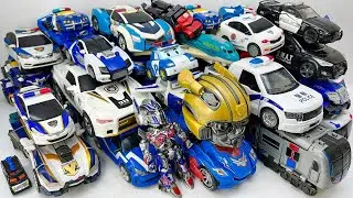 Full Transformers HelloCarbot Tobot Police Episode: Stopmotion Rescue Team BUMLEBEE EXCAVATOR BEASTS