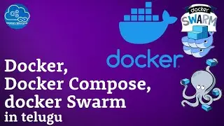 Docker, Docker Compose, Docker Swarm and Kubernetes in Telugu