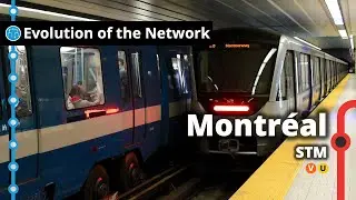 Montreal's Metro Network Evolution