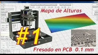 Fresado en PCB - CNC Arduino con GRBL - Milling PCB - Parte 1