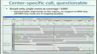 Comparison and Validation of Somatic Mutation Callers - Andrey Sivachenko