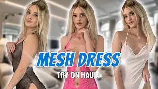 MESH Outfit Try on Haul | My Most DARING Shein Dresses