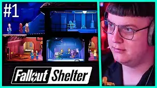 Пятёрка играет в Fallout Shelter ☢️ Начало Выживания (Нарезка стрима ФУГА TV)