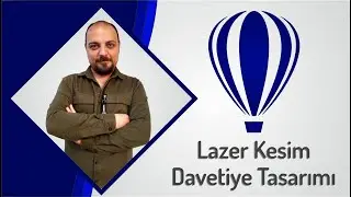 LAZER KESİM DAVETİYE TASARIMI YAPTIM. | EN KOLAY YÖNTEMLE