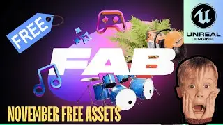 November's Free Content on UE5  FAB– What's New and Free This Month!