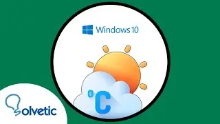 ☀️☁️ WEATHER ICON on TASKBAR Windows 10 ✔️ How to add
