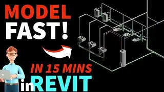 QUICK TUTORIAL - Model Plumbing Faster in Revit