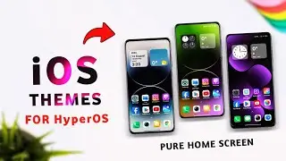 😱😱 3 New iOS Inspired Themes For Redmi and Poco Phone | iOS themes | Themes for Hyperos