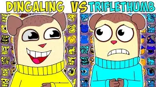 DINGALING VS TRIFLETHUMB | FNF Character Test | Gameplay VS Playground