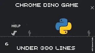 Chrome Dino game in python