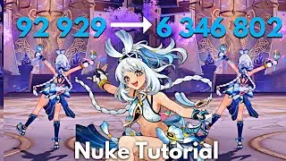 F2P MUALANI 6.5 Million Nuke Tutorial Genshin Impact