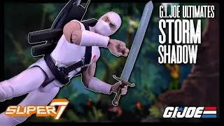 Super7 G.I.JOE Ultimates Storm Shadow Figure Figure | @TheReviewSpot