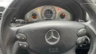 Mercedes CLC W209 Service Light Reset 2009 A service or B service.