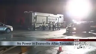 No power in Evansville after tornado