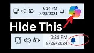 How To Hide Microsoft Copilot From Taskbar In Windows 11 |  Hide Microsoft Copilot From Taskbar