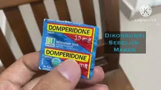 Bagaimana cara menggunakan domperidone 10 mg untuk mengatasi mual dan muntah pada gstritis akut