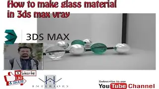 how to make glass material in 3ds max vray