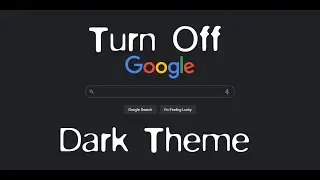 How to turn google dark theme off. Back to white search results background