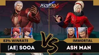 KOFXV👑A.E SOOA (Yashiro/Chris/Shermie) vs ASHMAN (Yashiro/O.Yashiro/Ash)👑 KOF Queen - 06/24