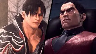 Every canon Kazuya+Jin scene in TEKKEN