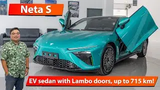 2023 Neta S in Malaysia - EV sports sedan with Lambo doors, to rival Tesla