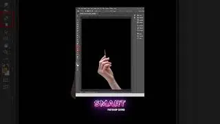 Create a Flame Effect in Photoshop ! #short #shorts #art #shortsvideo #shortsviral #shortvideo