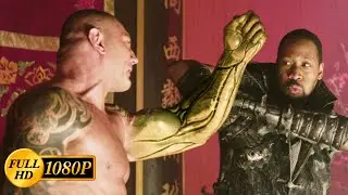 Iron Fist, X-Blade and Russell Crowe vs Dave Bautista and other thugs / The Man with the Iron Fists