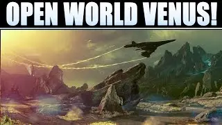 Destiny New Gameplay Trailer: VENUS! Lets Free Roam Open World Venus Together!