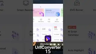 Wondershare Uniconverter 15 CHANGES the Game for Video Conversion