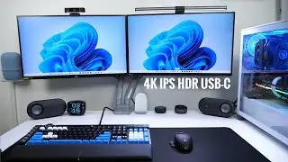 Samsung S8 27 4K IPS USB C Monitor Review | Affordable 4K IPS HDR Monitor LS27A800U