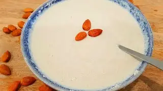 Vegan Vanilla Almond Yoghurt - Easy To Make At Home (No Probiotics Needed)!