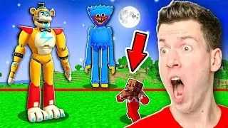 😱 использую *ЗАПРЕТНЫЕ* Читы в Игре в Кальмара, но ВСЕ АНИМАТРОНИКИ из FNAF 9 в Майнкрафт !