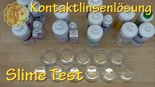 Slime-Test: 17 Kontaktlinsenlösungen