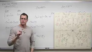 Pythagorean Identities for Trigonometric Functions (Precalculus - Trigonometry 10)