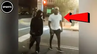 Jon Jones Stops Spray Painters During George Floyd Protest