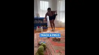 If parenting was a sport: track & field