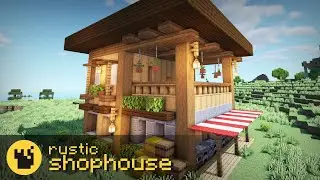 Minecraft: Rustic Shophouse (Quick Tutorial) | Brayn & Blocks