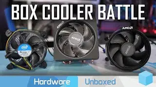 AMDs Wraith Coolers vs. Intels Box Cooler