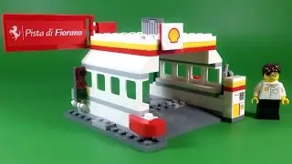 Shell Lego Gas Station Building Instructions (Set 40195)