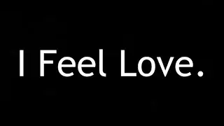 I FEEL LOVE | A Disturbing Mixtape That Shows No Love