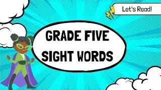 Grade Five Sight Words | Practice Reading | Sight Words for Fifth Grade | Reading Drill