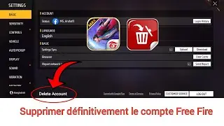 Comment supprimer définitivement un compte Free Fire (2024) | Supprimer un compte Garena Free Fire