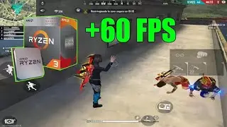 Rendimiento FREE FIRE en PC Ryzen 3 3200g